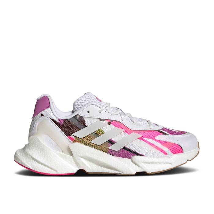 ǥ Adidas  Thebe Magugu X Wmns X9000L4 'White Team Shock Pink' Wom...