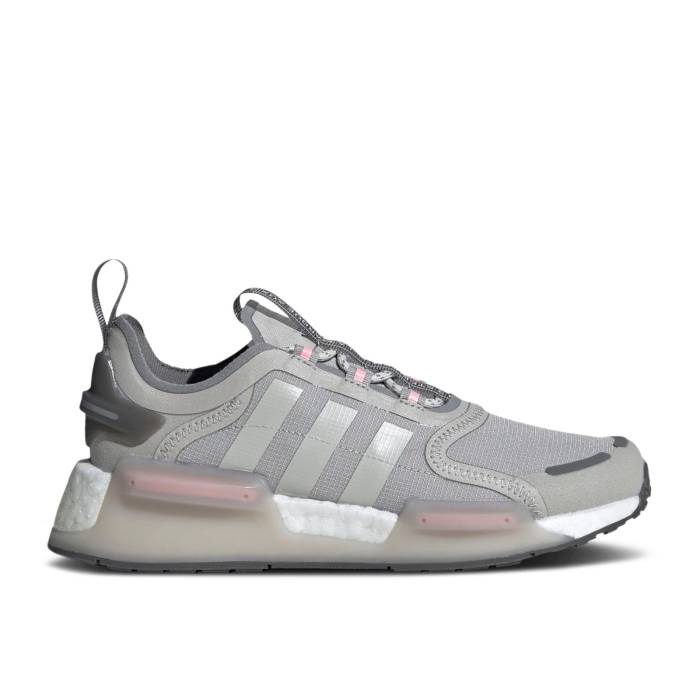 アディダス Adidas 【 Nmd_V3 J 'Grey Pink' Youth Grey Two/Grey Three/Grey Four 】 キッズ ベビー ..