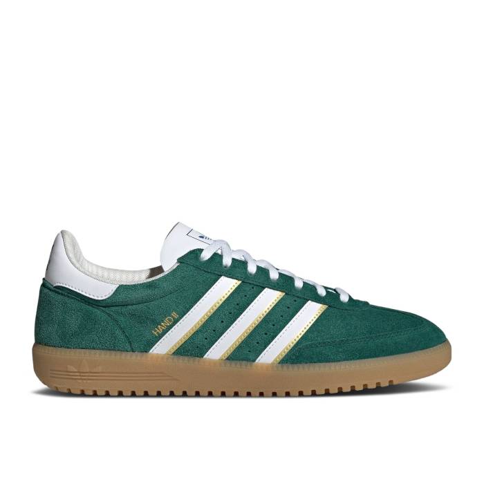 アディダス Adidas 【 Hand 2 'Collegiate Green' Men Collegiate Green/Footwear White/Matte Gold 】 靴 メンズ靴 スニーカー メンズ green 緑・グリーン 白色 ホワイト ゴールド