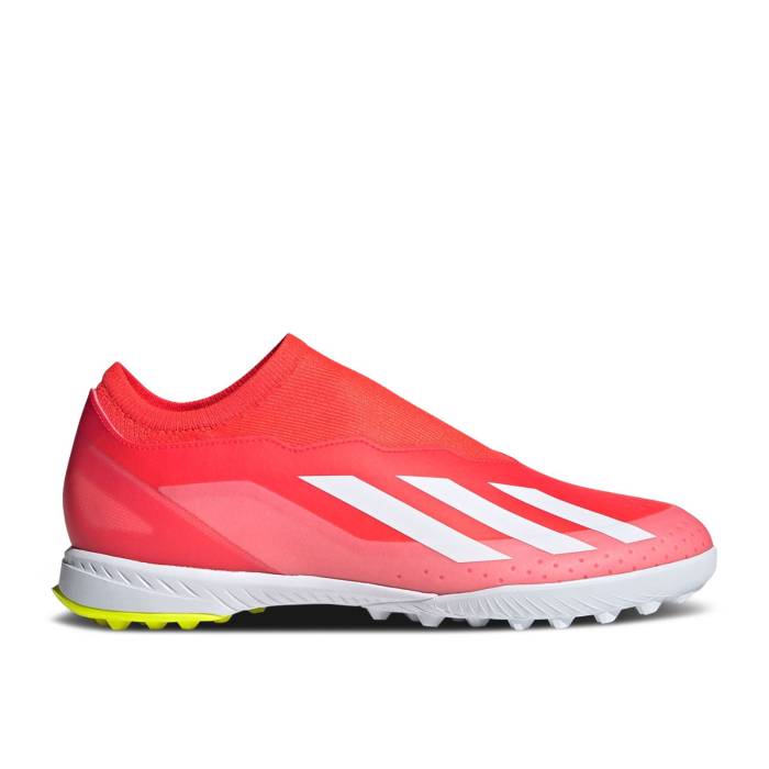 ǥ Adidas  X Crazyfast League Laceless Tf 'Energy Citrus Pack' Men Solar Red...