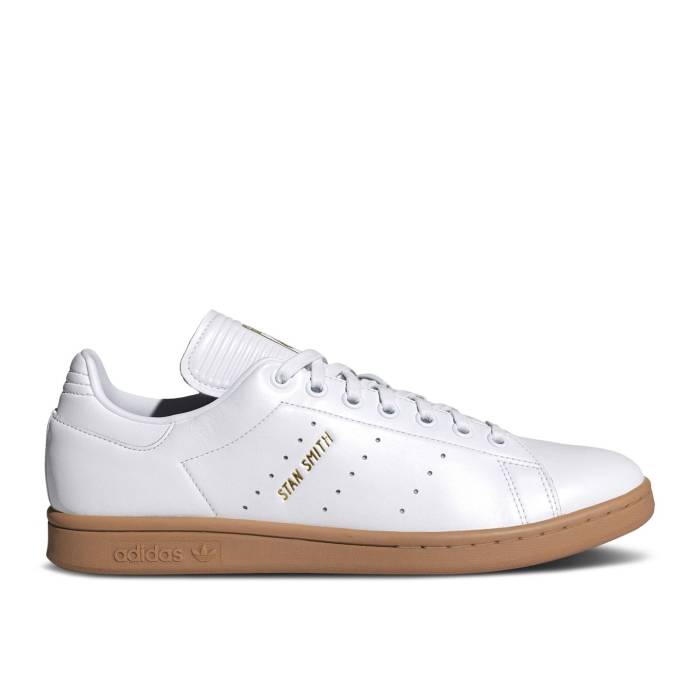 アディダス Adidas 【 Stan Smith 'Soccer Influence Pack - White Gum' Men Cloud White/Cloud White/Gum 】 白色 ホワイト 靴 メンズ靴 スニーカー メンズ 白色 ホワイト