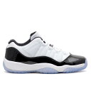 ナイキ エアジョーダン Air Jordan 【 Jordan 11 Low Bg 'Concord' Youth White/Black/Dark Concord 】 キッズ ベビー マタニティ キッズファッション 靴 スニーカー ジュニア キッズ 白色 ホワイト 黒色 ブラッ(4)