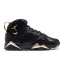 ナイキ エアジョーダン Air Jordan 【 Jordan 7 Retro Gs 'Golden Momemts' Youth Black/Metallic...