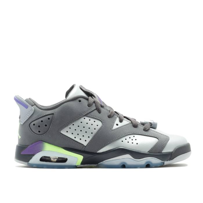 ʥ硼 Air Jordan  6 Low Gg 'Dark Grey' Youth Dark Grey/Ultravio...
