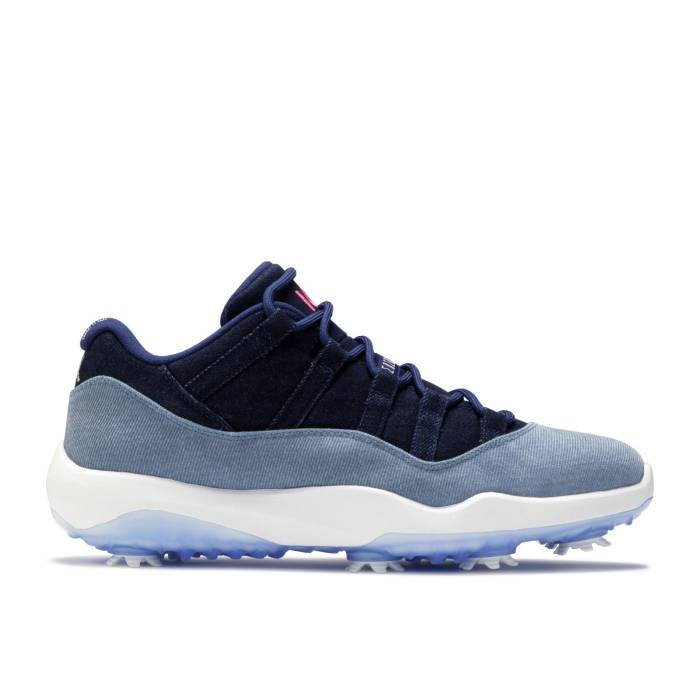 ナイキ エアジョーダン Air Jordan 【 Jordan 11 Low Golf 'No Denim Allowed' Men Blue Void/Blu...