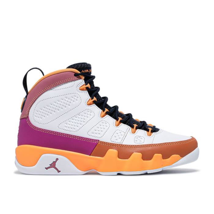 ナイキ　エアジョーダン Air Jordan 【 Wmns Jordan 9 Retro 'Change The World' Women White/Cactus Flower/Desert Berry 】 レトロ 靴 レディース靴 スニーカー レディース 白色 ホワイト