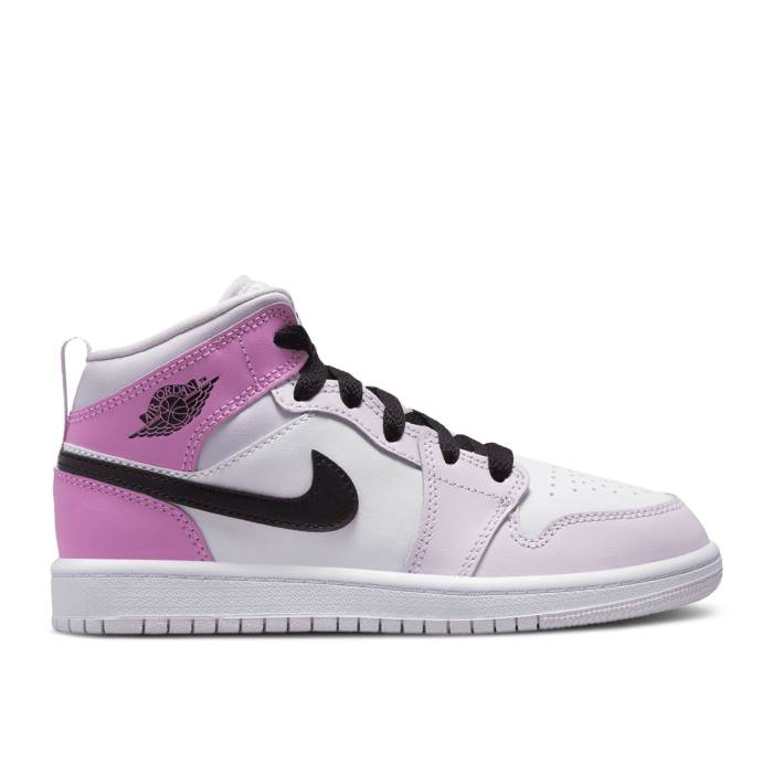 ʥ硼 Air Jordan  Jordan 1 Mid Ps 'Barely Grape' Youth Barely G...