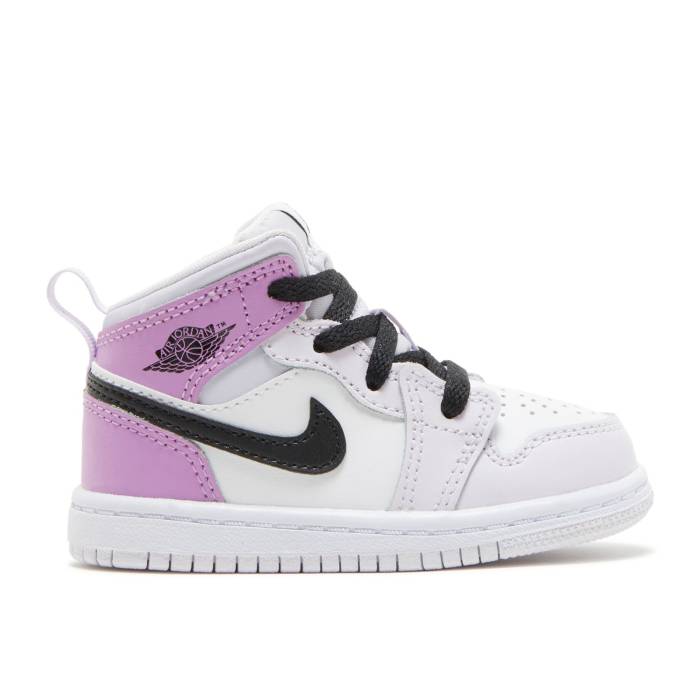 ʥ硼 Air Jordan  Jordan 1 Mid Td 'Barely Grape' Infant Barely ...