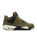 ナイキ エアジョーダン Air Jordan 【 Jordan 4 Retro Se Craft Gs 'Olive' Youth Medium Olive/P...