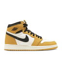 ナイキ エアジョーダン Air Jordan 【 Jordan 1 Retro High Og Gs 'Yellow Ochre' Youth Yellow O...