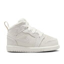 ナイキ エアジョーダン Air Jordan 【 Jordan 1 Mid Se Craft Td 'Pale Ivory' Infant Pale Ivory...