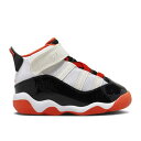 ナイキ エアジョーダン Air Jordan 【 Jordan 6 Rings Td 'White Black Team Orange' Infant Whit...