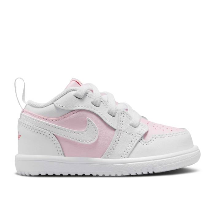 ナイキ　エアジョーダン Air Jordan 【 Jordan 1 Low Alt Td 'Pink Foam' Infant Pink Foam/Fire Red/White 】 キッズ ベビー マタニティ ベビーファッション 靴 スニーカー ベビー pink ピンク ファイア Red 赤・レッ