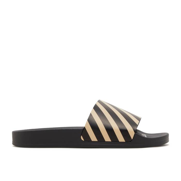 Off-White スライダーサンダル 3cmソール ブラック/ベージュ 楽天市場】off-white オフホワイト(カラーブラック)(サンダル