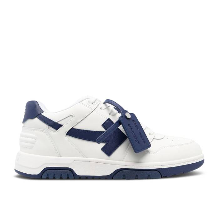 オフホワイト Off-White 【 Out Of Office 'White Navy Blue' Men White/Navy Blue 】 紺色 ネイビー...