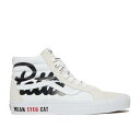ヴァンズ Vans 【 Patta X Vault Sk8-Hi Reissue Vlt Lx 'Mean Eyed Cat - White' Men 】 ボル...