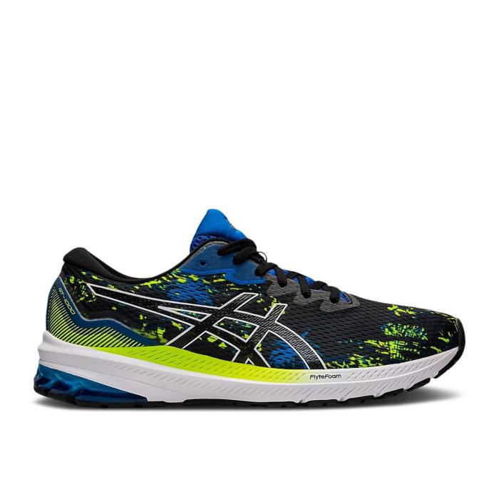 アシックス Asics 【 Gt 1000 11 'Black Electric Blue' Men Black/Electric Blue 】 靴 メンズ靴 スニーカー メンズ 黒色 ブラック 青色 ブルー