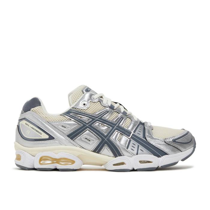 アシックス Asics 【 Gel Nimbus 9 'Pure Silver Metropolis' Men Pure Silver/Metropolis 】 Silver 銀色・シルバー 靴 メンズ靴 スニーカー メンズ ピュア Silver 銀色・シルバー