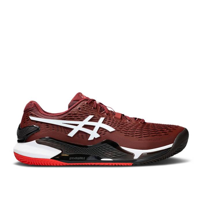 アシックス Asics 【 Gel Resolution 9 Clay 'Antique Red' Men Antique Red/White 】 靴 メンズ靴 スニーカー メンズ Red 赤・レッド 白色 ホワイト