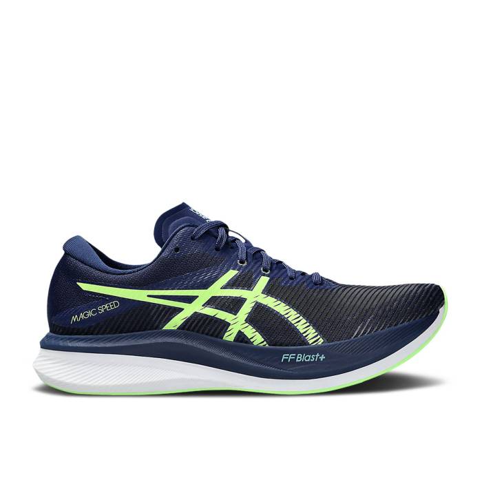 アシックス Asics 【 Magic Speed 3 'Blue Expanse Illuminate Green' Men Blue Expanse/Illuminate Green 】 マジック Speed スピード 靴 メンズ靴 スニーカー メンズ 青色 ブルー green 緑・グリーン