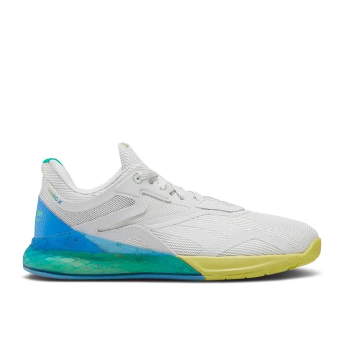 ꡼ܥå Reebok  Wmns Nano X 'Chartreuse Blue' Women True Grey/Horizon B...