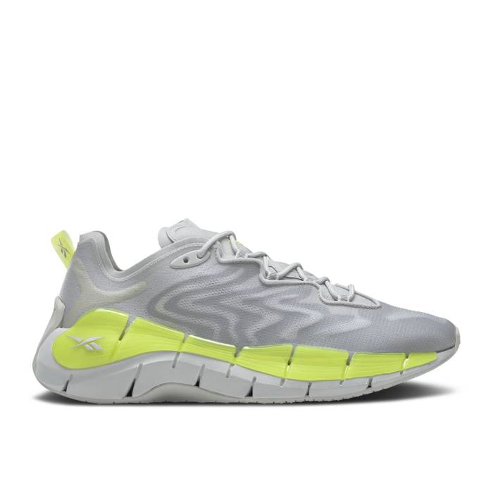 リーボック Reebok 【 Zig Kinetica 2 'Pure Grey Acid Yellow' Men Pure Grey 2/Pure Grey 4/Acid Yellow 】 Zig ジグ 灰色 グレー 靴 メンズ靴 スニーカー メンズ ピュア 灰色 グレー yellow 黄色・イエロー
