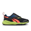 リーボック Reebok 【 Equal Fit Little Kid 'Black Solar Acid Yellow' Youth Core Black/Vector Blue/Solar Acid Yellow 】 キッズ ベビー マタニティ キッズファッション 靴 スニーカー ジュニア キッズ コア 黒色 ブラッ