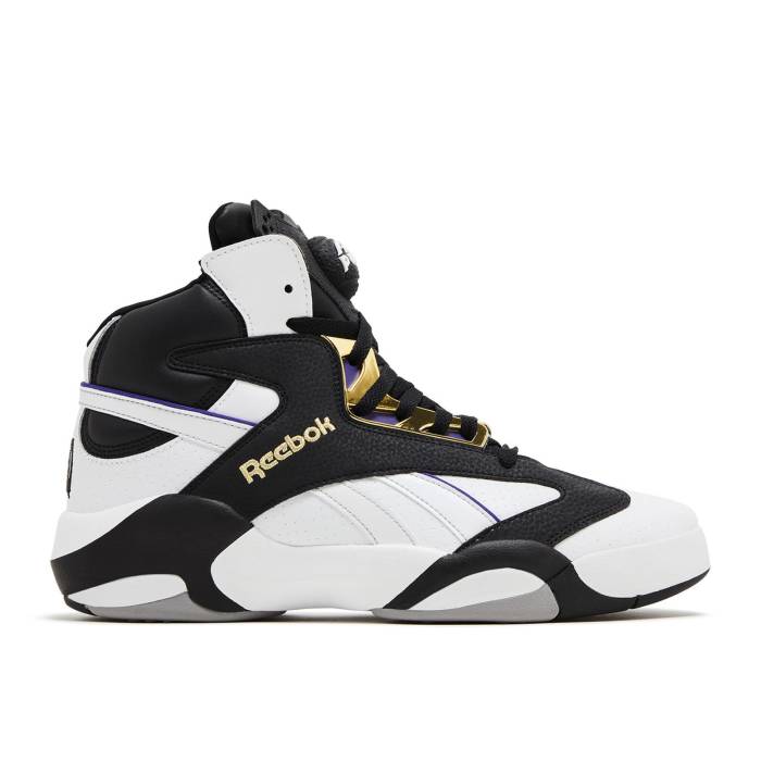 リーボック Reebok 【 Shaq Attaq 'Mvp' Men White/Core Black/Gold Metallic 】 シャック 靴 メンズ靴 スニーカー メンズ 白色 ホワイト コア 黒色 ブラック ゴールド