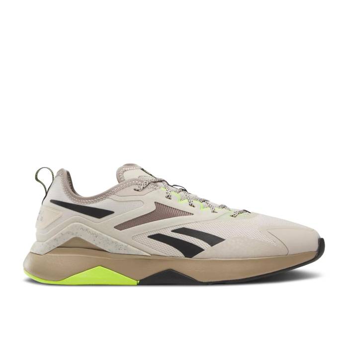 リーボック Reebok 【 Nanoflex Adventure Tr 2 'Stucco Boulder Beige' Men Stucco/Boulder Beige/Core Black 】 靴 メンズ靴 スニーカー メンズ ベージュ コア 黒色 ブラック