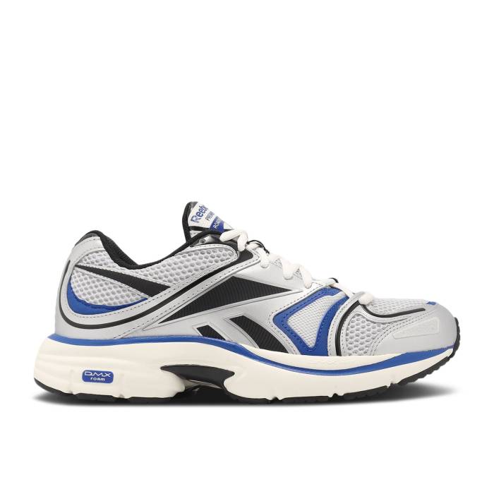 リーボック Reebok 【 Premier Road Plus 6 'Silver Metallic Vector Blue' Men Silver Metallic/Core Black/Vector Blue 】 プレミアム 靴 メンズ靴 スニーカー メンズ Silver 銀色・シルバー コア 黒色 ブラック 青色 ブルー