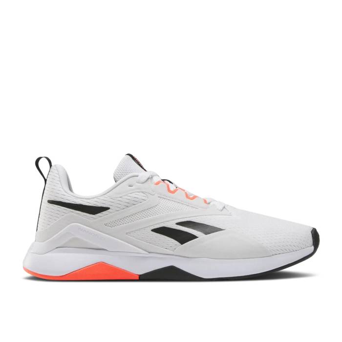 ꡼ܥå Reebok  Wmns Nanoflex Tr 2 'White Black Orange Flare' Women Foo...
