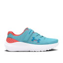 アンダーアーマー Under Armour 【 Surge 4 Ps 'Sky Blue Capri' Youth 】 青色 ブルー キッズ ベビー マタニティ キッズファッション 靴 スニーカー ジュニア キッズ(4)
