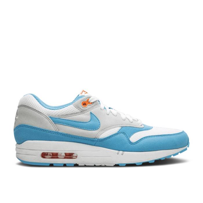 ナイキ Nike 【 Air Max 1 'White Scuba Blue' Men White/Scuba Blue/Neutral Grey/Orange Blaze 】 マックス 靴 メンズ靴 その他 メンズ 白色 ホワイト 青色 ブルー 灰色 グレー orange 橙・オレンジ