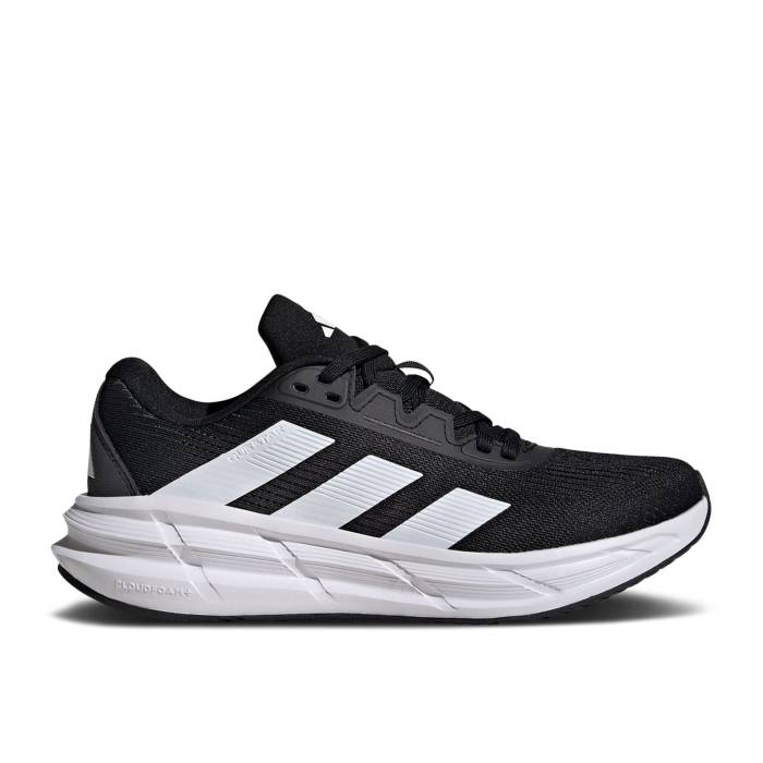 ǥ Adidas  Wmns Questar 3 'Black White' Women Core Black/Cloud Whi...