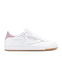 リーボック Reebok 【 Wmns Club C 85 'White Infused Lilac' Women Footwear White/Footwear White/Infused Lilac 】 クラブ 靴 レディース靴 その他 レディース 白色 ホワイト(4)