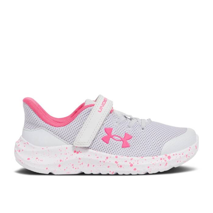 ޡ Under Armour  Pursuit 4 Ac Ps 'Distant Grey Super Pink' Yout...