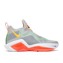 ナイキ Nike 【 Lebron Soldier 14 'Hare' Men Metallic Silver/Bright Citrus/Court Purp...