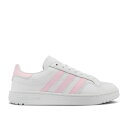 アディダス Adidas 【 Wmns Team Court 'White Clear Pink' Women Cloud White/Clear Pink/C...