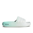 アディダス Adidas 【 Wmns Adilette Ayoon Slide 'White Clear Mint' Women White Tint/Cle...