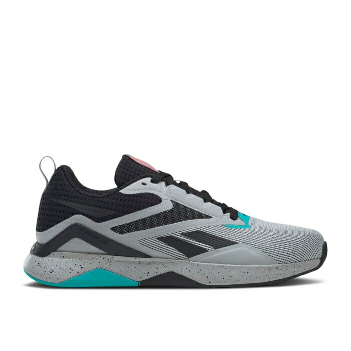 リーボック Reebok 【 Nanoflex V2 'Grey Classic Teal' Men Core Black/Pure Grey/Classic ...