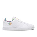 アディダス Adidas 【 Wmns Grand Court 'Rainbow Pride' Women Cloud White/Cloud White/Cl...