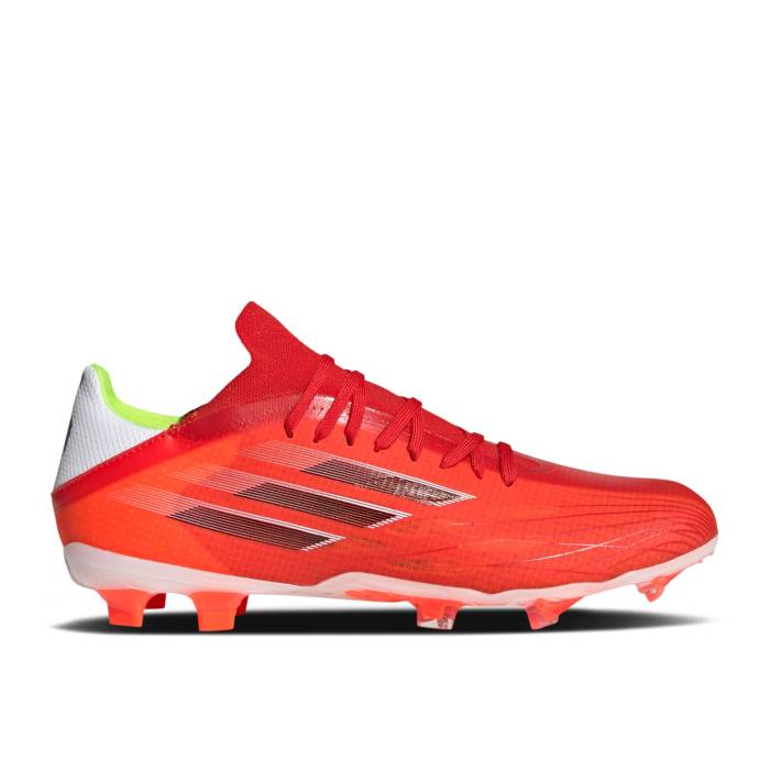 アディダス Adidas 【 X Speedflow.2 Fg 'Red' Men Red/Core Black/Solar Red 】 靴 メンズ靴 スニーカー メンズ Red 赤・レッド コア 黒色 ブラック