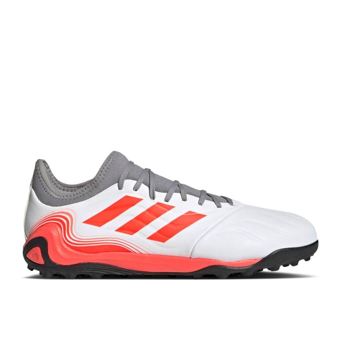 アディダス Adidas 【 Copa Sense.3 Tf 'White Solar Red' Men Cloud White/Iron Metallic/Solar Red 】 靴 メンズ靴 スニーカー メンズ 白色 ホワイト Red 赤・レッド