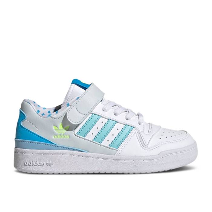 ǥ Adidas  Forum Low Little Kid 'Valentine's Day' Youth Cloud Whit...