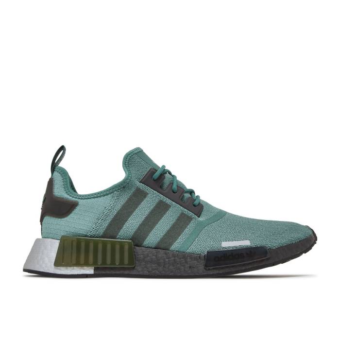 アディダス Adidas 【 Nmd_R1 'Tech Emerald Black' Men Tech Emerald/Core Black/Night Brown 】 靴 メンズ靴 スニーカー メンズ テック コア 黒色 ブラック ナイト 茶色 ブラウン