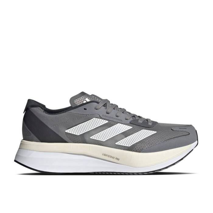 アディダス Adidas 【 Adizero Boston 11 'Grey Zero Metallic' Men Grey Three/Zero Metallic/Carbon 】 アディゼロ ボストン ゼロ 靴 メンズ靴 スニーカー メンズ 灰色 グレー ゼロ カーボン