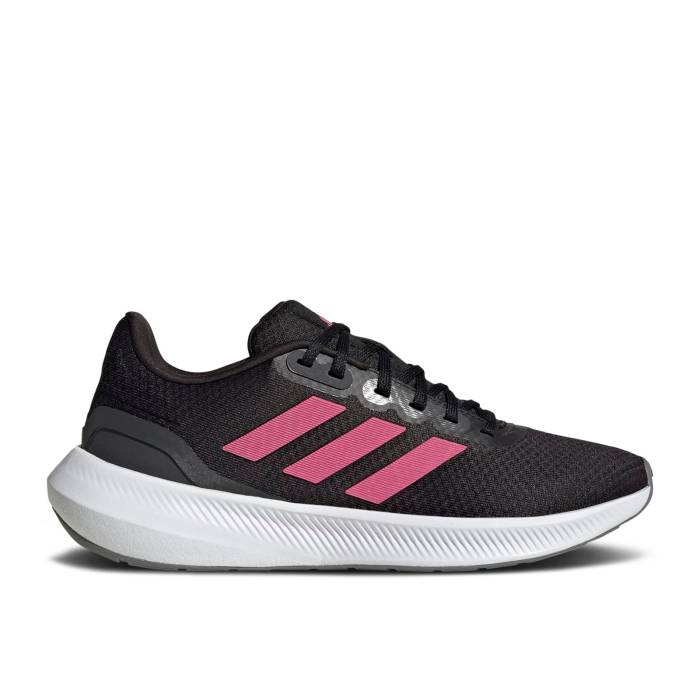ǥ Adidas  Wmns Runfalcon 3.0 'Black Pulse Magenta' Women Core Bla...