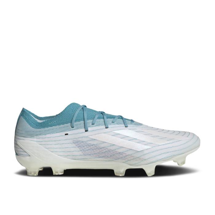 楽天スニケスアディダス Adidas 【 Parley X X Speedportal.1 Fg 'Sustainability Pack' Men Preloved Blue/Cloud White/Cloud White 】 靴 メンズ靴 スニーカー メンズ 青色 ブルー 白色 ホワイト