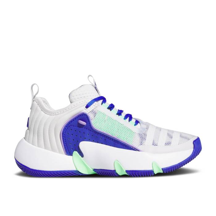 ǥ Adidas  Trae Unlimited J 'Dash Grey Lucid Blue' Youth Dash Grey...