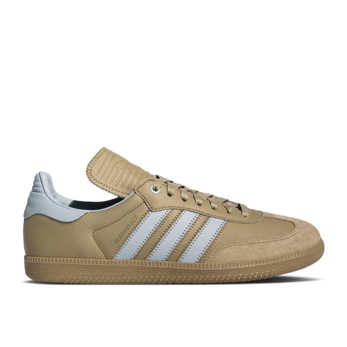 アディダス Adidas 【 Pharrell X Samba Human Race 'Orbit Green Ash Grey' Men Orbit Green/Ash Grey/Ash Grey 】 サンバ green 緑・グリーン 靴 メンズ靴 スニーカー メンズ green 緑・グリーン 灰色 グレー